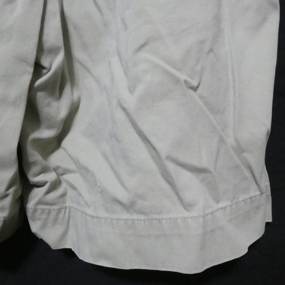 Khaki Casual Shorts | size 34 | 100% Cotton - Picture 12 of 13